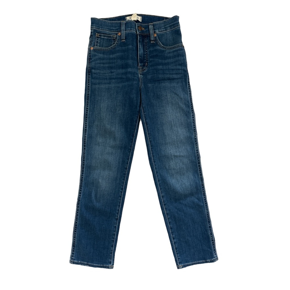 MADEWELL Stovepipe Jeans Size 25 Medium Wash - Picture 5 of 14